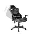 ÷ Silla gamer mars gaming mgcprobo negra con detalle naranjas brazos regulables en altura reclinable 1