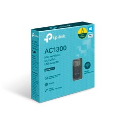 ÷ Usb wifi tp-link archer t3u tama?o mini ac1300 400mb en 2,4ghz y 867mb en 5ghz usb3.0