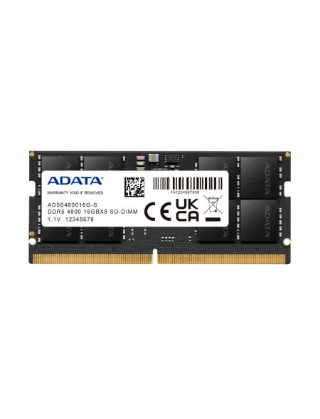 Memoria Ram ADATA SODIMM DDR5 16Gb 4800mhz / AD5S480016G-S