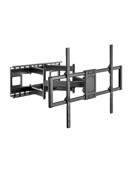 ÷ Aisens - soporte pro giratorio, inclinable y nivelable para monitor/tv 120kg de 60-120, negro