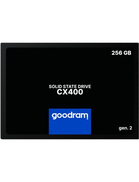 Disco duro 2.5 SSD Goodram 256Gb CX400  / Sata 3 / 550mb/s / SSDPR-CX400-256-G2
