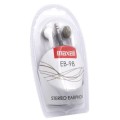 ÷ Auricular intrauditivo maxell eb-98 blanco jack 3.5mm 0.94m