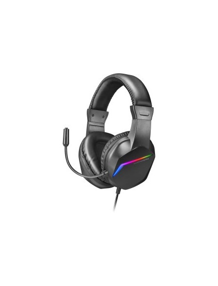 ÷ (km0) headset mars gaming mh122 black ultra ligeros 184g drivers de neodimo 50mm microfono flexible 