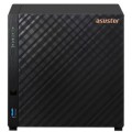 ÷ Servidor nas asustor drivestor 2 gen2 as1204t 4 bahias quard-core 1.7ghz 2.5gbe  1gb ddr4 3xusb 3,0 