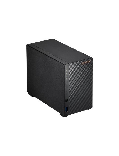 ÷ Servidor nas asustor drivestor 2 gen2 as1202t 2 bahias quard-core 1.7ghz 2.5gbe  1gb ddr4 3xusb 3,0 