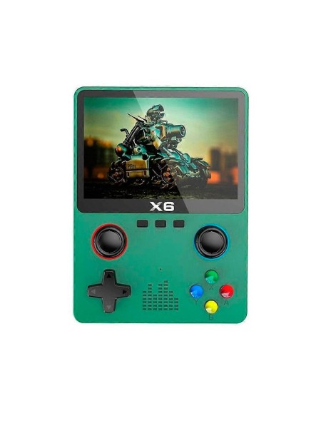 Consola Portátil Juegos Retro X6 / 11 simuladores / Pantalla IPS 3,5