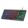 Combo Teclado TKL + Raton RGB + Alfombrilla XXL+ Headset FRGB / Mars gaming MCP-RGB3 / H-Mech Red / 3200dpi / Negro