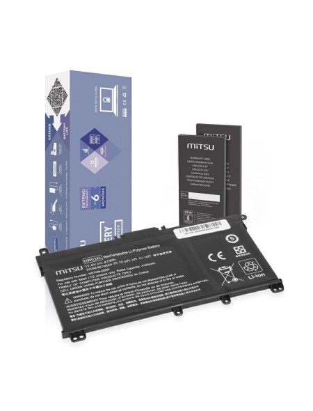 Batería compatible para portátil HP HW03XL 11.4V 4150mAh Mitsu