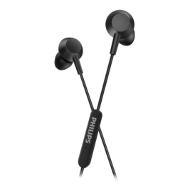 ÷ Auricular intrauditivo usb-c con microfono philips tae5008bk color negro control remoto integrado