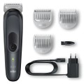 ÷ Afeitadora corporal braun bg3350 inalambrica corte 0.5-5mm 3 peines fijos recargable