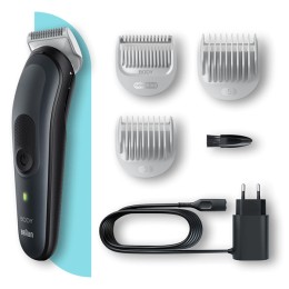 ÷ Afeitadora corporal braun bg3350 inalambrica corte 0.5-5mm 3 peines fijos recargable