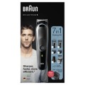 ÷ Cortapelo braun mgk5345 4 cabezales regulable recargable para cabello y barba + gillette 