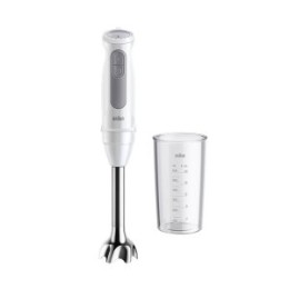 ÷ Batidora de mano braun mq50001m 1000w 21 velocidades accesorio vaso medidor 600ml blanco