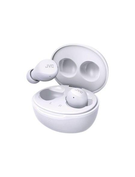 ÷ Auricular intrauditivo bluetooth jvc ha-z66t-w-e bateria 7.5h ipx4 microfono color blanco