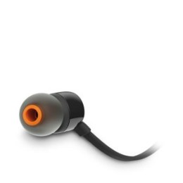 ÷ Auricular intrauditivo jbl tune t160 white microfono jack 3.5mm sonido pure bass color negro