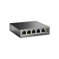 ÷ Switch no gestionable tp-link sg1005p 5p giga 4p poe (56w) sobremesa no rack carcasa metalica
