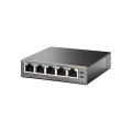 ÷ Switch no gestionable tp-link sg1005p 5p giga 4p poe (56w) sobremesa no rack carcasa metalica