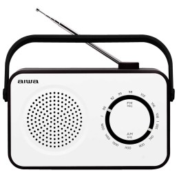 ÷ Radio vintage con altavoz aiwa r-190bw am/fm altavoz 4