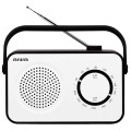 ÷ Radio vintage con altavoz aiwa r-190bw am/fm altavoz 4