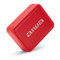 ÷ Altavoz bluetooth portable aiwa bs-200 red bt 5.0 tws micro integrado 6w rms ipx6 lector usb radio f