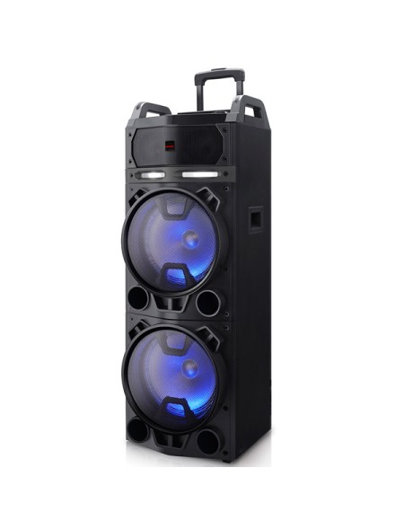 ÷ Altavoz bluetooth trolley aiwa kbtus-900 bluetooth 4.2 salida 100w rms bateria 7000mah radio fm 2 mi