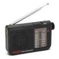 ÷ Radio analogica con altavoz aiwa rs-55 black sintonizador analogico altavoz integrado y jack 3.5mm