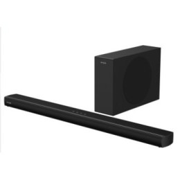 ÷ Barra de sonido mas subwoofer 2.1 aiwa he-1200sw 120w 4x2 y 2x1,5 + 60w5,25