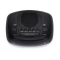 ÷ Radio despertador aiwa cr-09j am/fm doble alarma bateria de respaldo negro