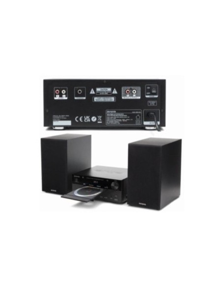 ÷ Micro cadena aiwa msbtu-550bk 50w rms cd radio aux usb color negro