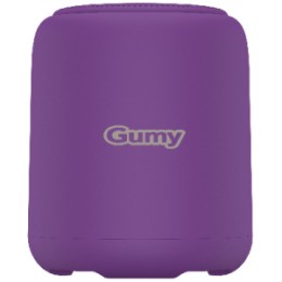 ÷ Altavoz bluetooth portable jvc sp-sg10btv 5w rms bt 5.3 microsd bateria 8h gummy violeta