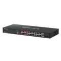 ÷ Switch no gestionable mercusys ms126cp 26p 24x10/100 poe+ 295w 2xcombo giga sfp rack negro