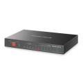÷ Switch no gestionable mercusys ms112gmp 12p 2x1gb 8x1gb poe+ 110w 2xsfp metalico negro