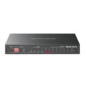÷ Switch no gestionable mercusys ms112gmp 12p 2x1gb 8x1gb poe+ 110w 2xsfp metalico negro