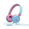 ÷ Headset jbl jr310-bl/pk bt 5.2 ligeros pleagbles jack 3.5mm color azul y rosa