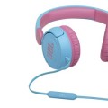 ÷ Headset jbl jr310-bl/pk bt 5.2 ligeros pleagbles jack 3.5mm color azul y rosa