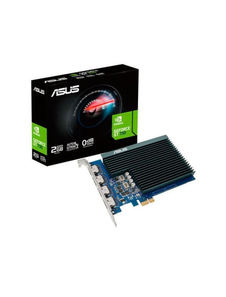 Tarjeta Gráfica Asus GT 730 / 2Gb DDR5 / 4x HDMI / 90YV0H20-M0NA00