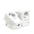 PLC TL-PA7017P Kit 1000Mpbs / Pack 2 Uds / AV1000 / Con enchufe / TP-Link
