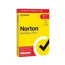 ÷ Norton antivirus plus 2gb es 1 user 1 device 12mo box
