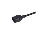 ÷ Cable alimentacion shuko hembra a  iec macho c14 0.25m 112106