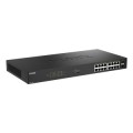 ÷ Switch no gestionable d-link dgs-1018p/e 16p giga poe+(240w)+2p sfp