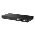 ÷ Switch no gestionable d-link dgs-1018p/e 16p giga poe+(240w)+2p sfp