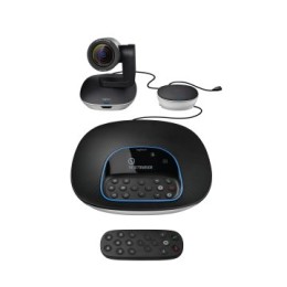 ÷ Camara logitech group sistema de videoconferencia camara ptz pro fhd 30fps zoom x10 p/n 960-001057