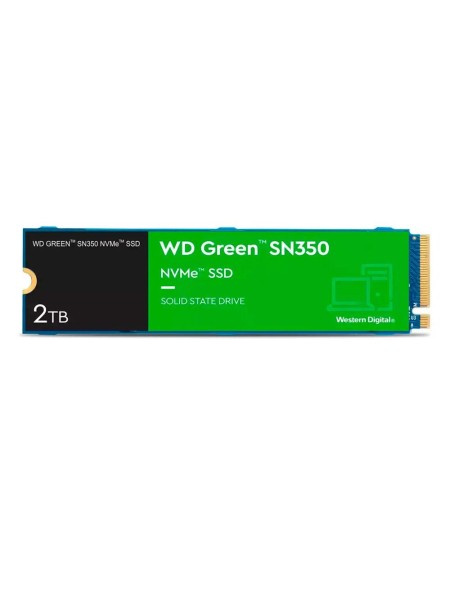 Disco duro SSD M.2 Nvme SN350 Western Digital / 2Tb / 2280 / 3200 - 3000 MB/s / PCI Gen3 x4 / WDS200T3G0C