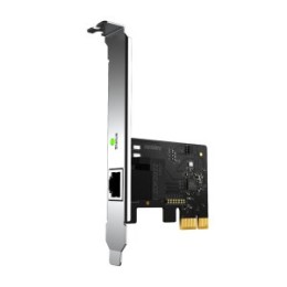 ÷ Tarjeta de red pcie gigabit mercusys incluye soporte estandar y de perfil bajo