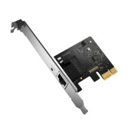 ÷ Tarjeta de red pcie gigabit mercusys incluye soporte estandar y de perfil bajo