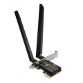 ÷ Pci express wifi 7 triband y bluetooth 5.4 tp-link archer tbe552e be9300 5760mbps 6ghz 