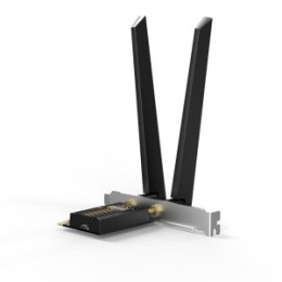 ÷ Pci express wifi 7 triband y bluetooth 5.4 tp-link archer tbe552e be9300 5760mbps 6ghz 