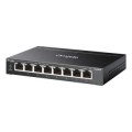÷ Switch semigestionable tp-link omada es208gp 8p 8xlan 1gb poe+ metal
