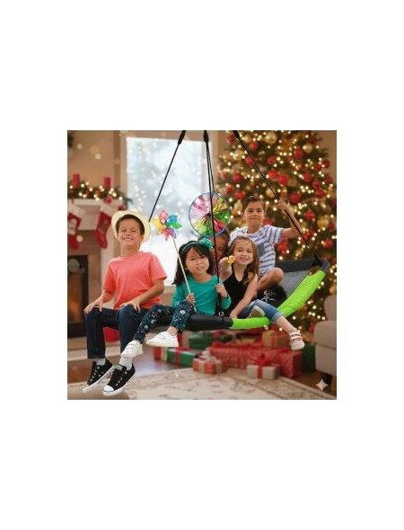 ÷ Juguete columpio para jardin 150x80 color verde