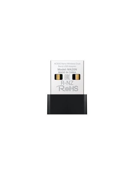 ÷ Usb wifi mercusys ma20n ac650 nano 433mbps usb 2.0